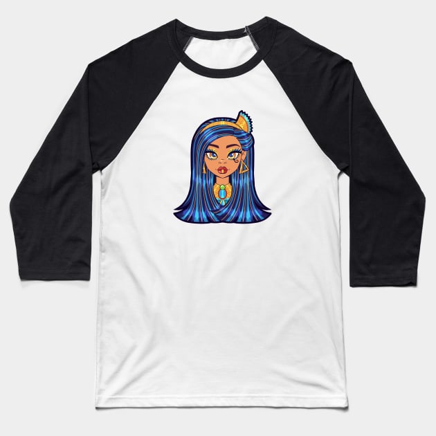 Monster High Cleo G3 Baseball T-Shirt by Bratzoid